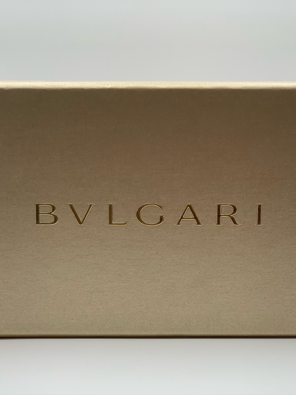 Bulgari Black Sunglasses with Gold Serpenti Detail